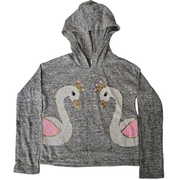 Member's Mark Other - Member's Mark Kids Light Gray Heather My Favorite Cozy Hoodie Sweater Size 7/8